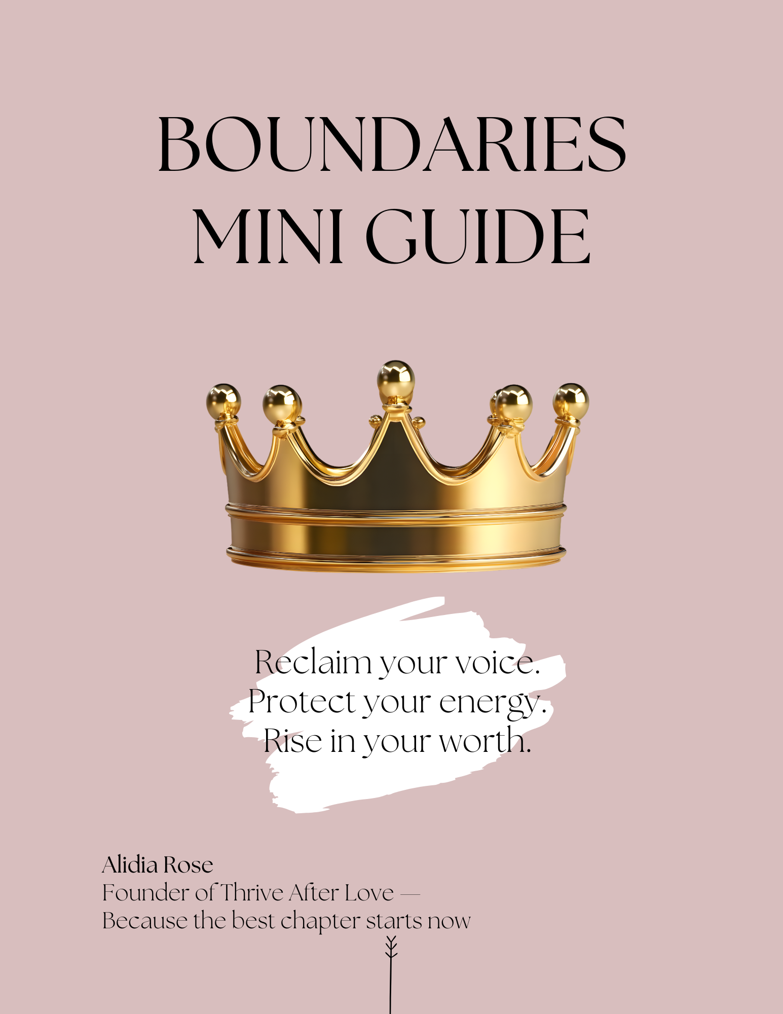 Boundaries Mini Guide
